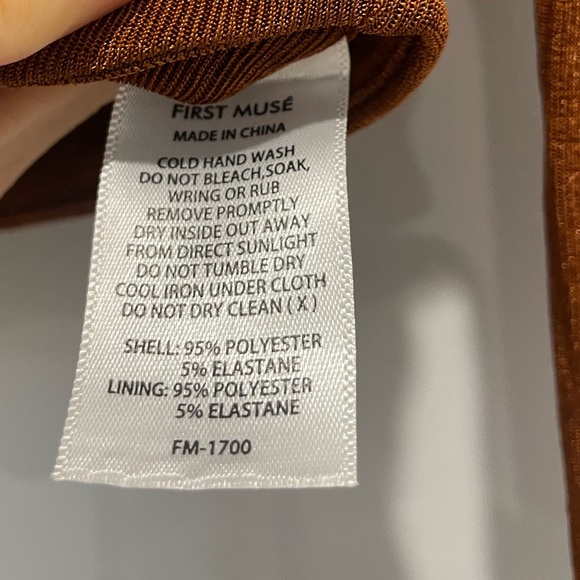 FIRST MUSE 🧡 TALIA TIE FRONT TOP 🧡 - Picture 10 of 13